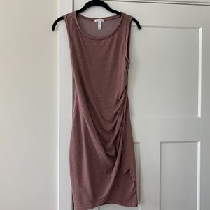 Ruched Body-Con Tank Dress